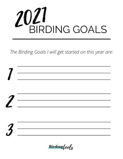 2021 birding goals
